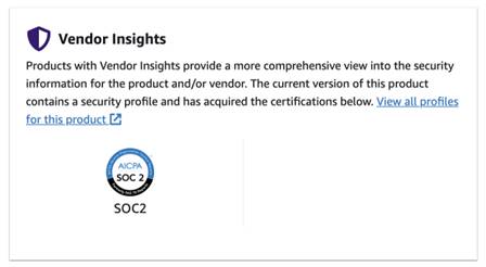 SOC Product Vendor Insights